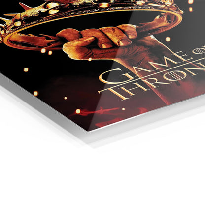 Game of Thrones Season 2 metal poster