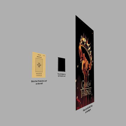 Game of Thrones Season 2 metal poster