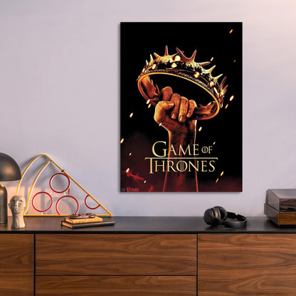 Game of Thrones Season 2 metal poster