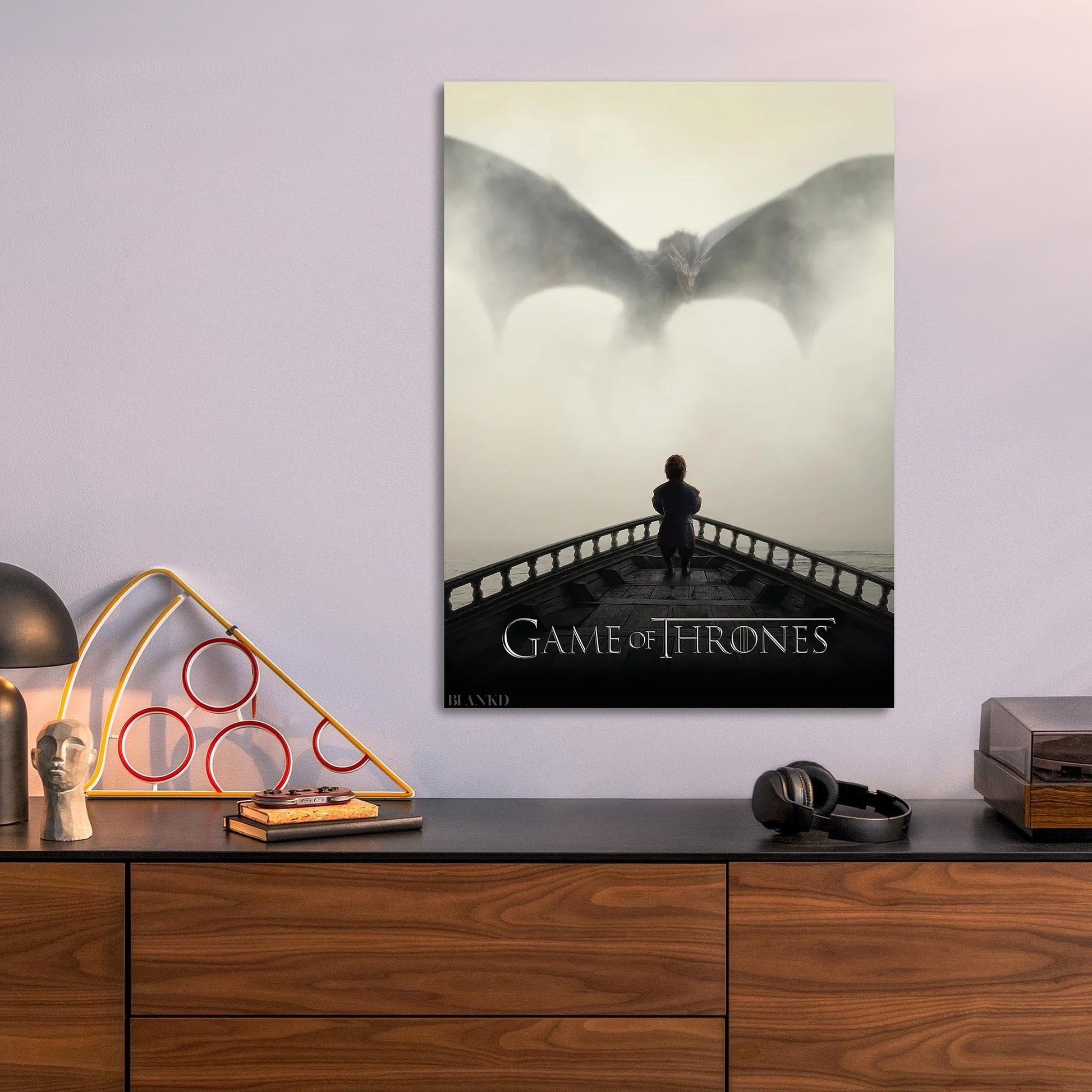 Game of Thrones Season 5 metal poster