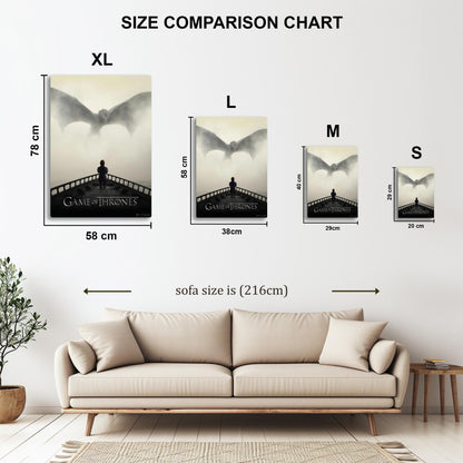 Game of Thrones Season 5 metal poster