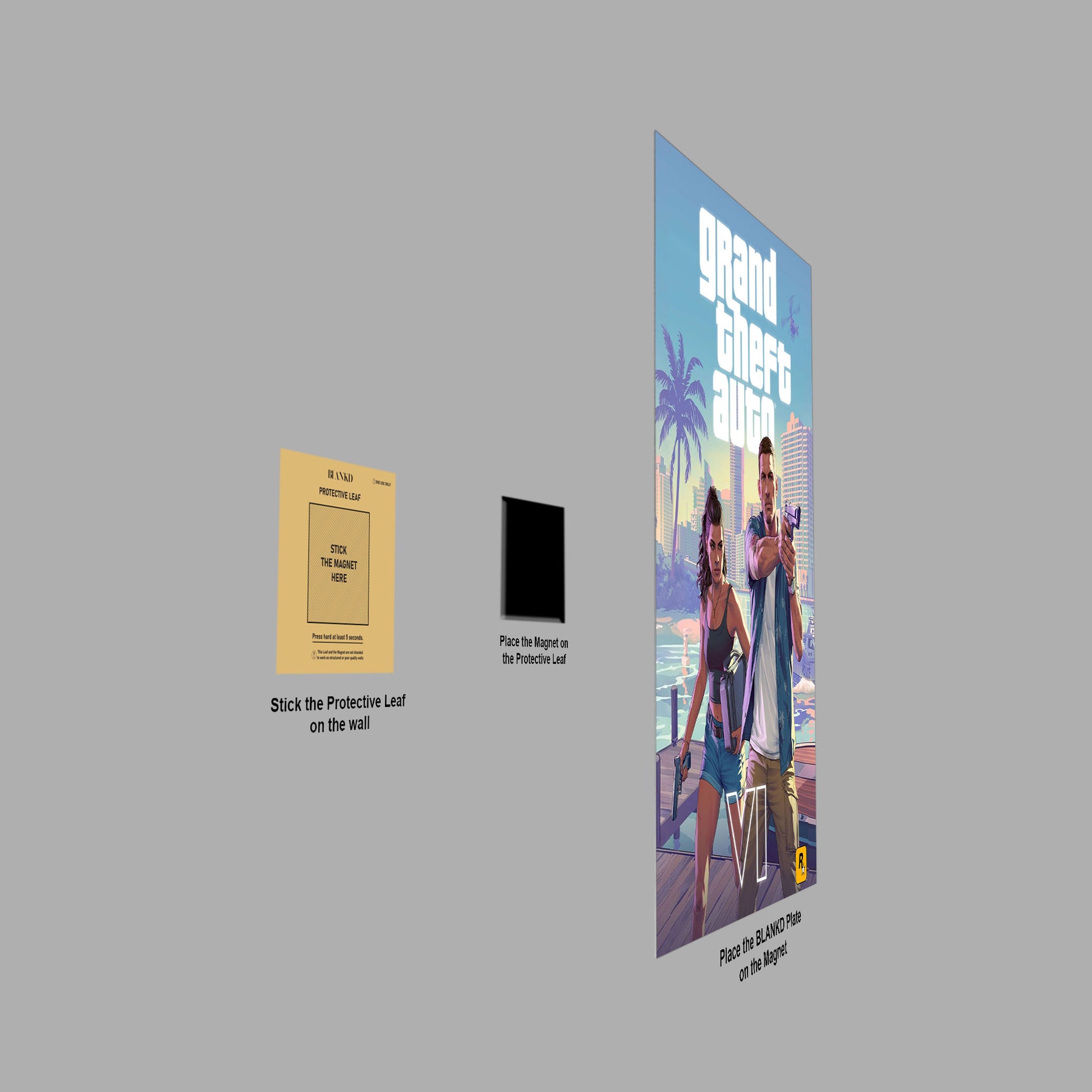 GTA 6 Duo poster close-up detail