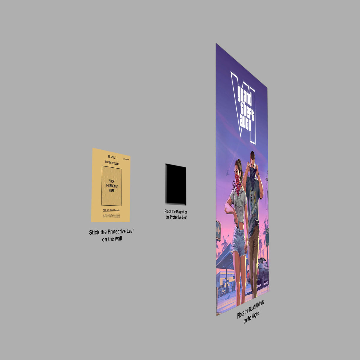 GTA 6 Getaway poster close-up detail