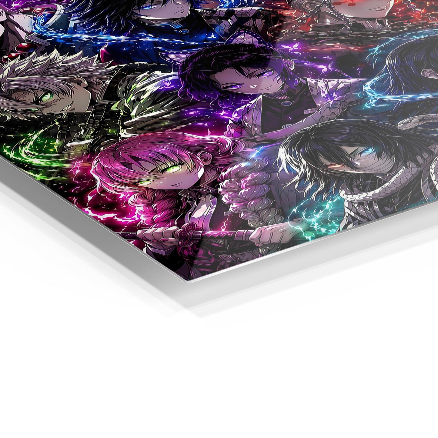 Giyu and Shinobu metal poster