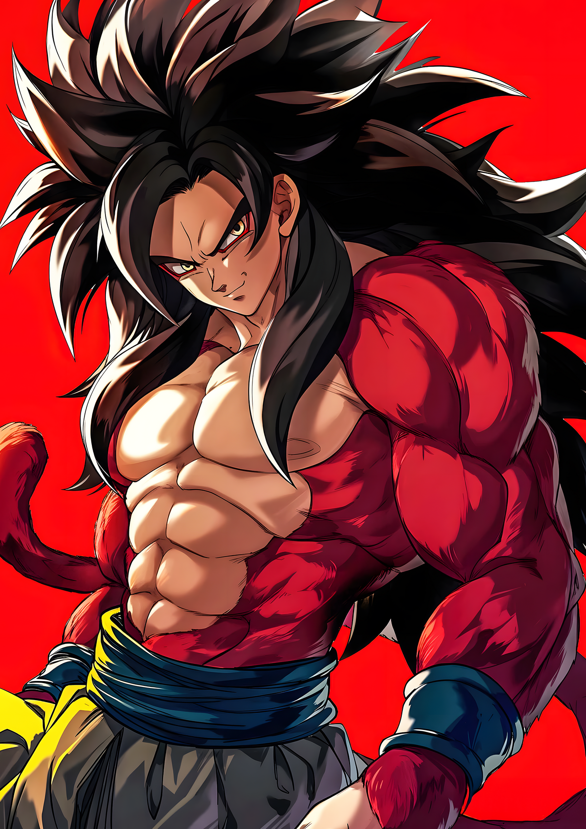 Goku Dragon Ball metal wall art