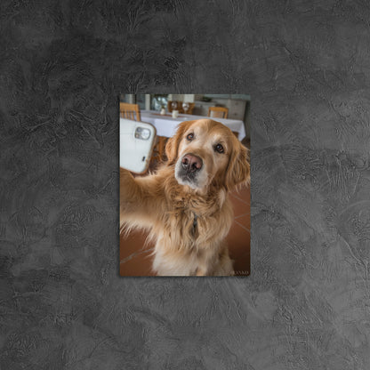 Golden Retriever Selfie