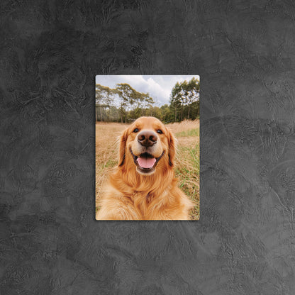 Golden Retriever Selfie 2