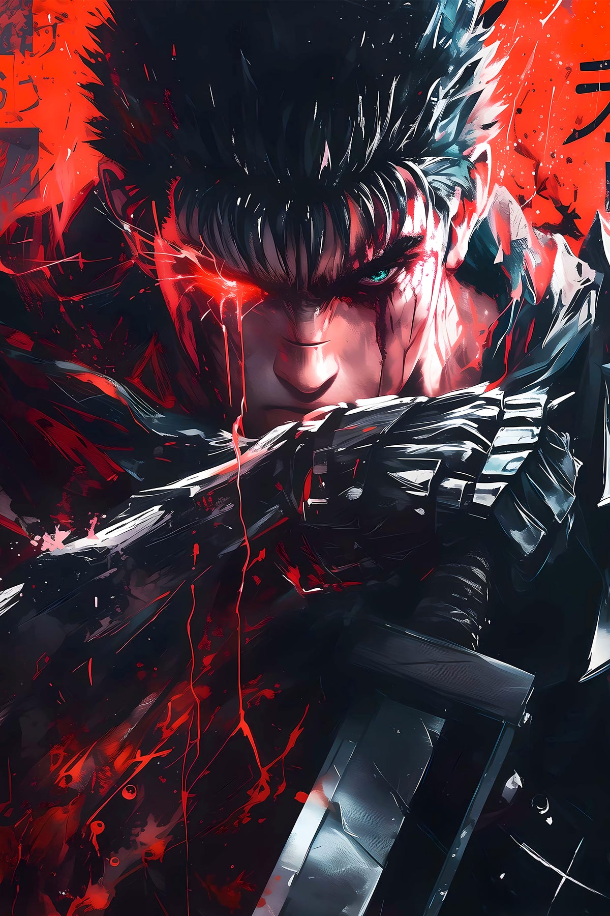 Guts Rage metal poster artwork