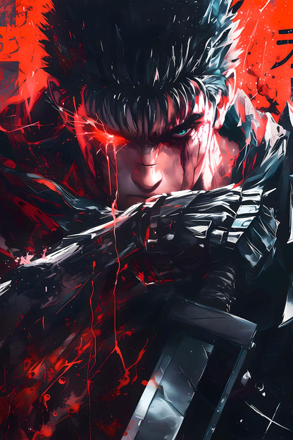 Guts Rage metal poster artwork