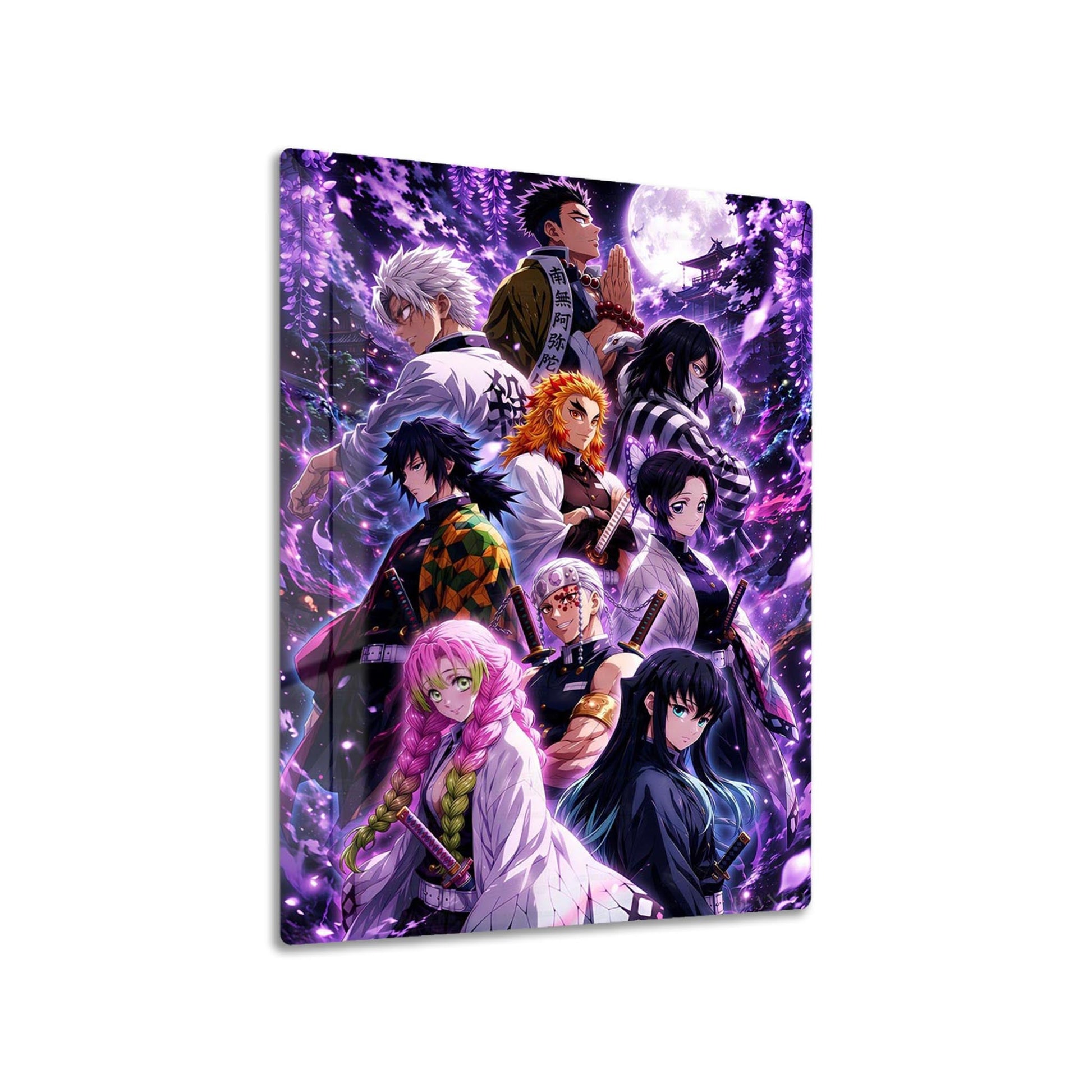 Gyomei and Sanemi metal poster
