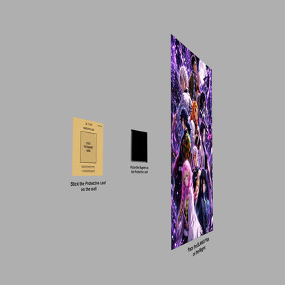 Gyomei and Sanemi metal poster
