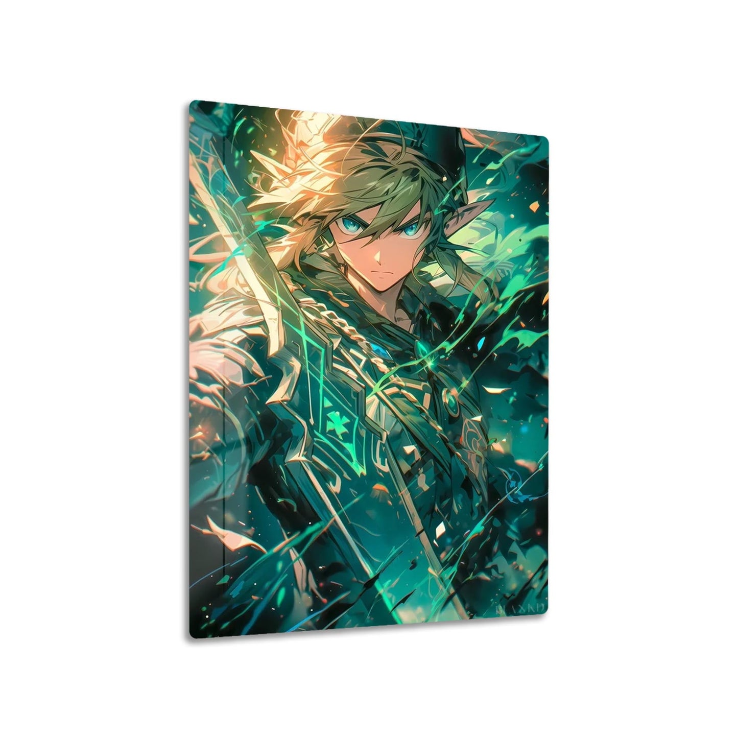 Heroic Link metal poster