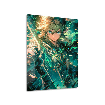 Heroic Link metal poster