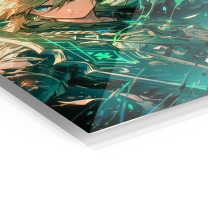 Heroic Link metal poster