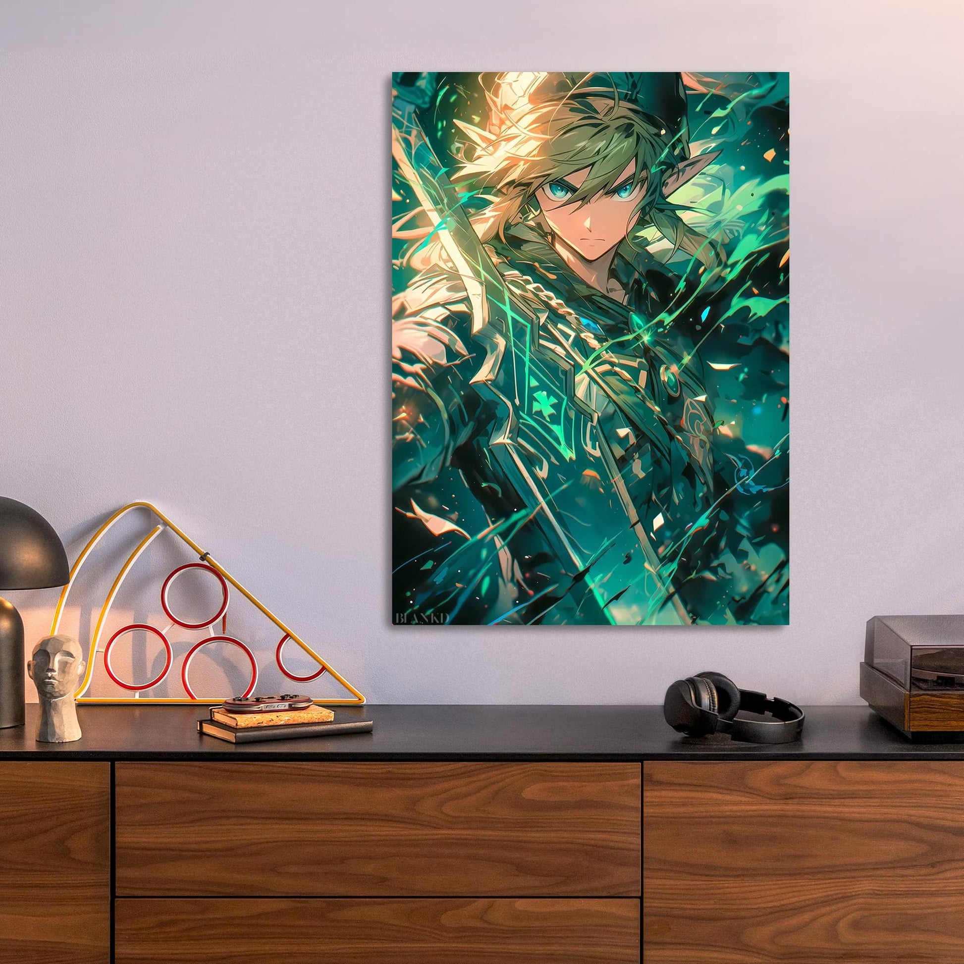 Heroic Link metal poster