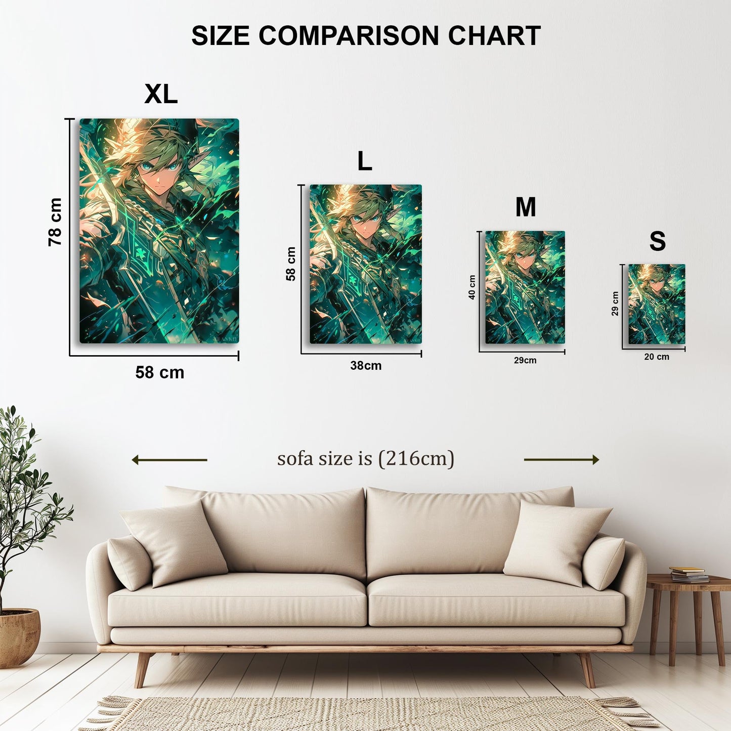 Heroic Link metal poster
