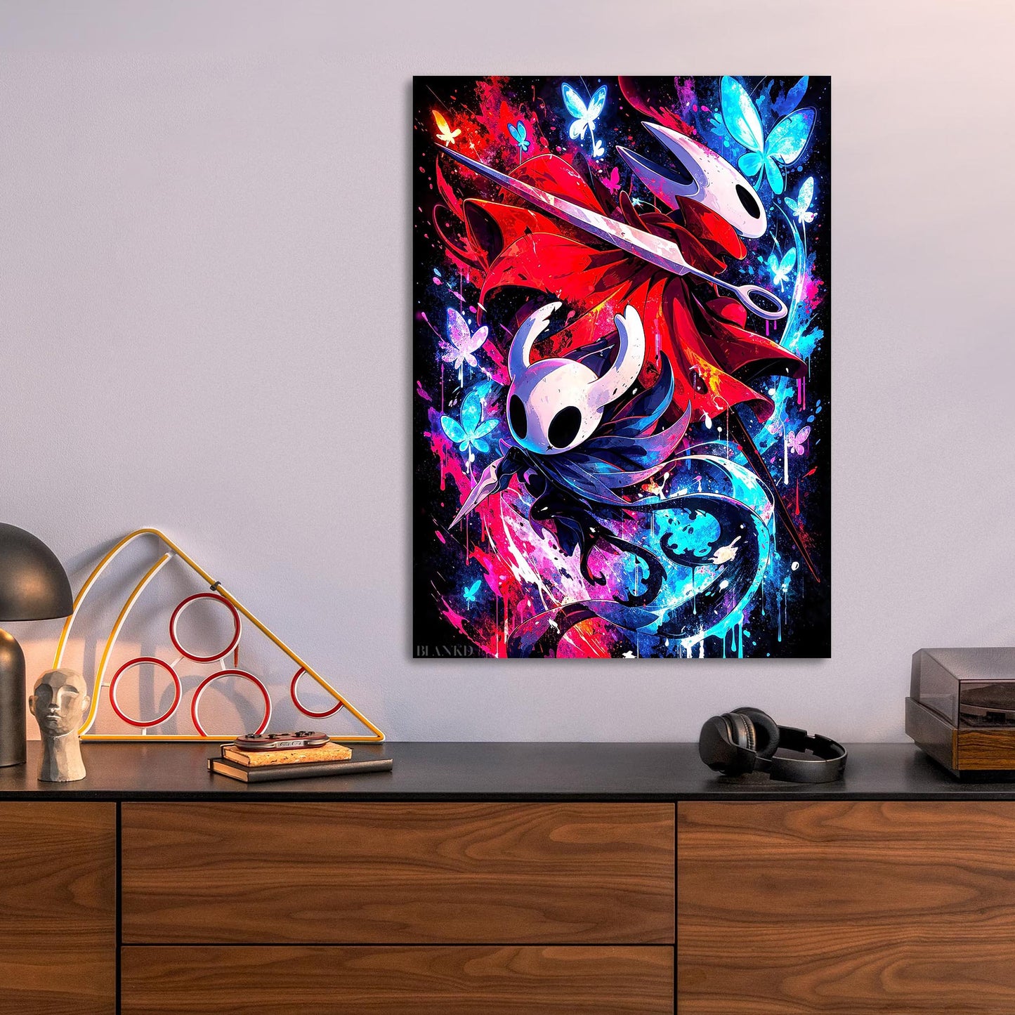 Hollow Knight metal poster
