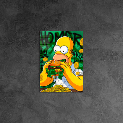 Homer The Taste Of Greed