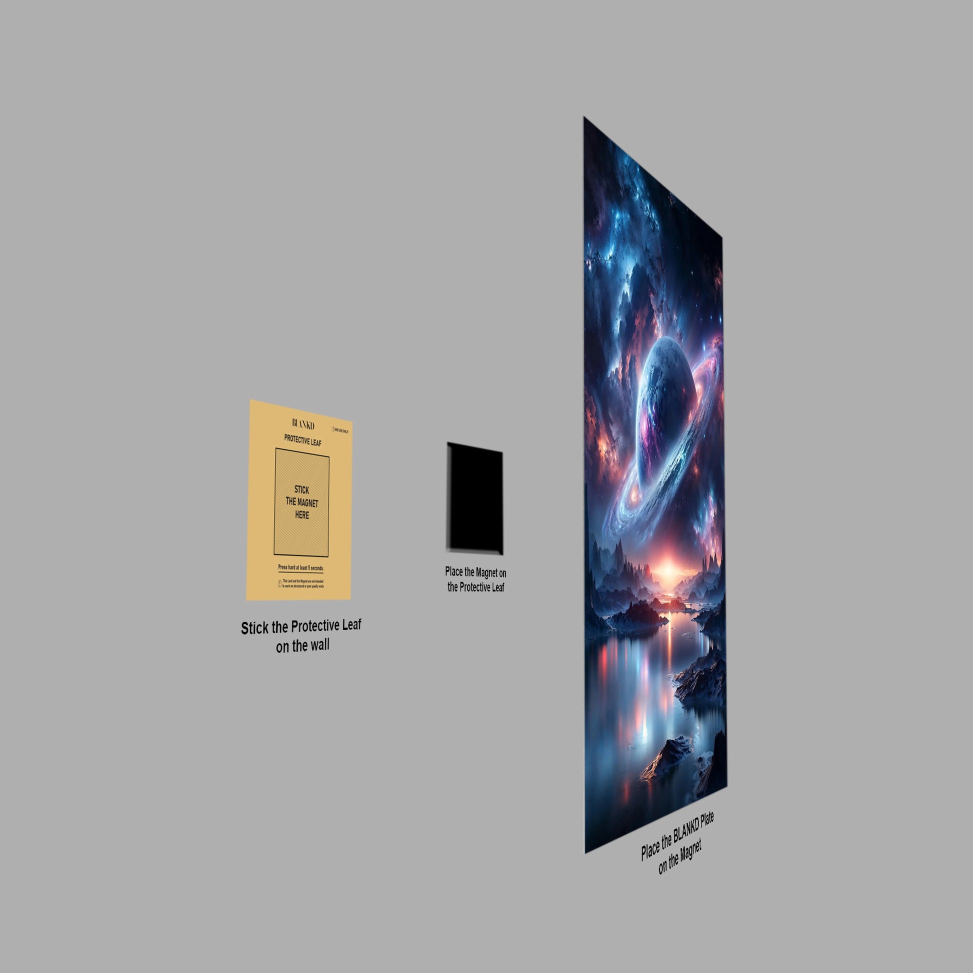 Interstellar Dreamscape poster close-up detail