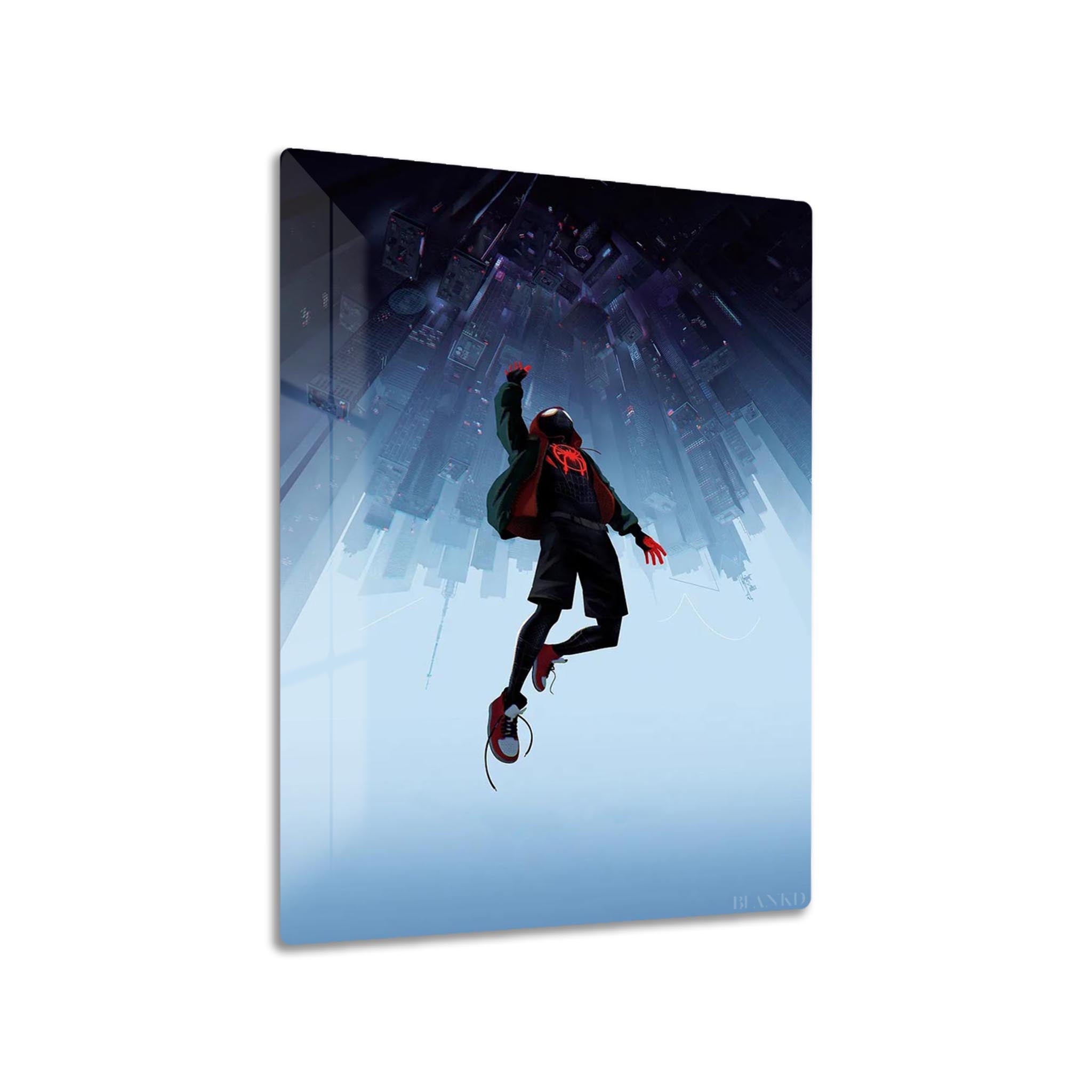 Miles Morales Spider Verse metal poster