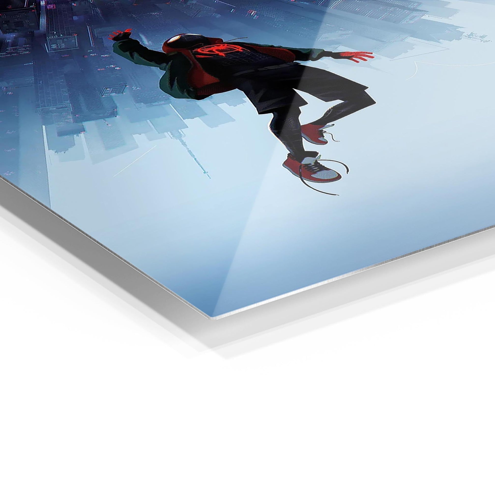 Miles Morales Spider Verse metal poster