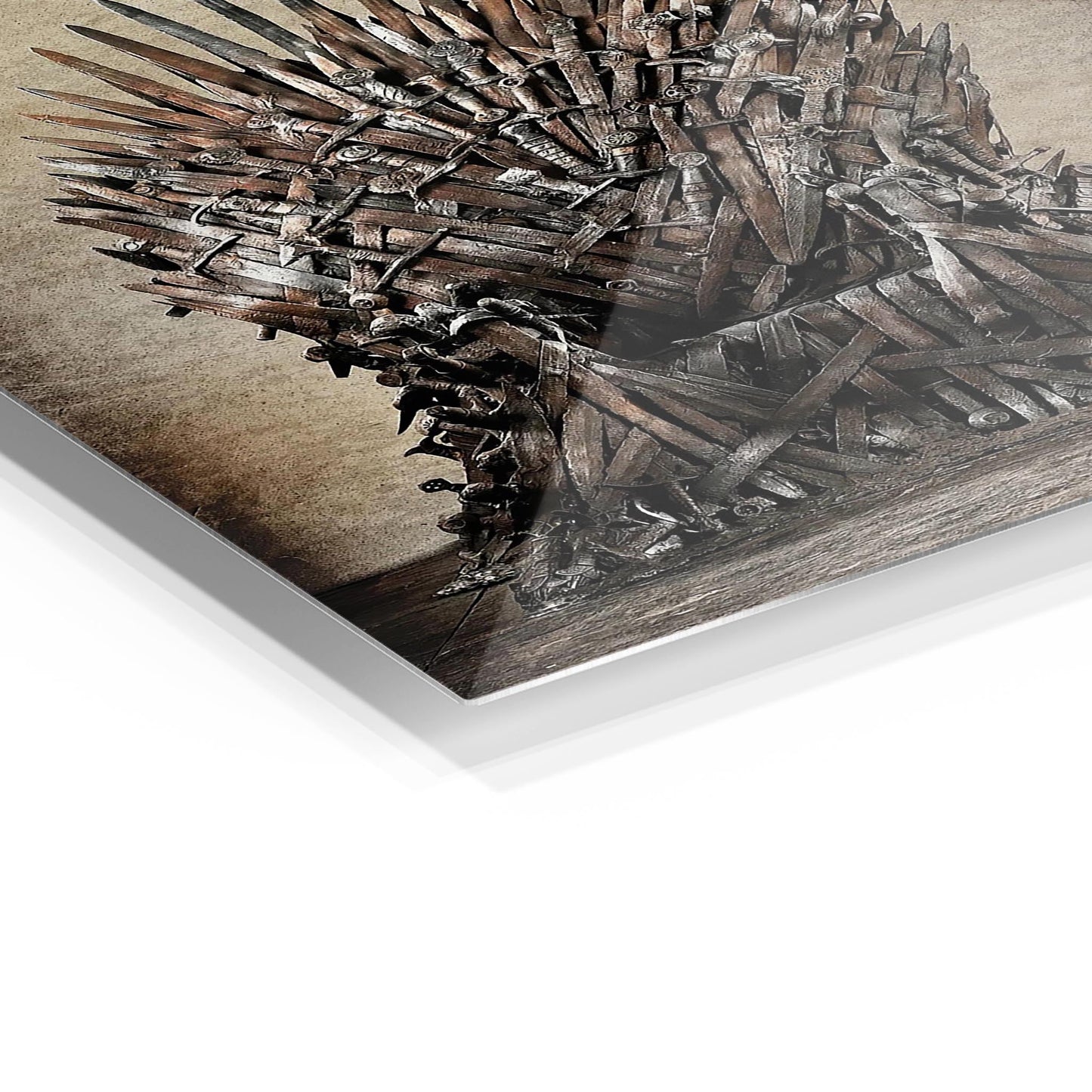 Game of Thrones Iron Throne metal poster