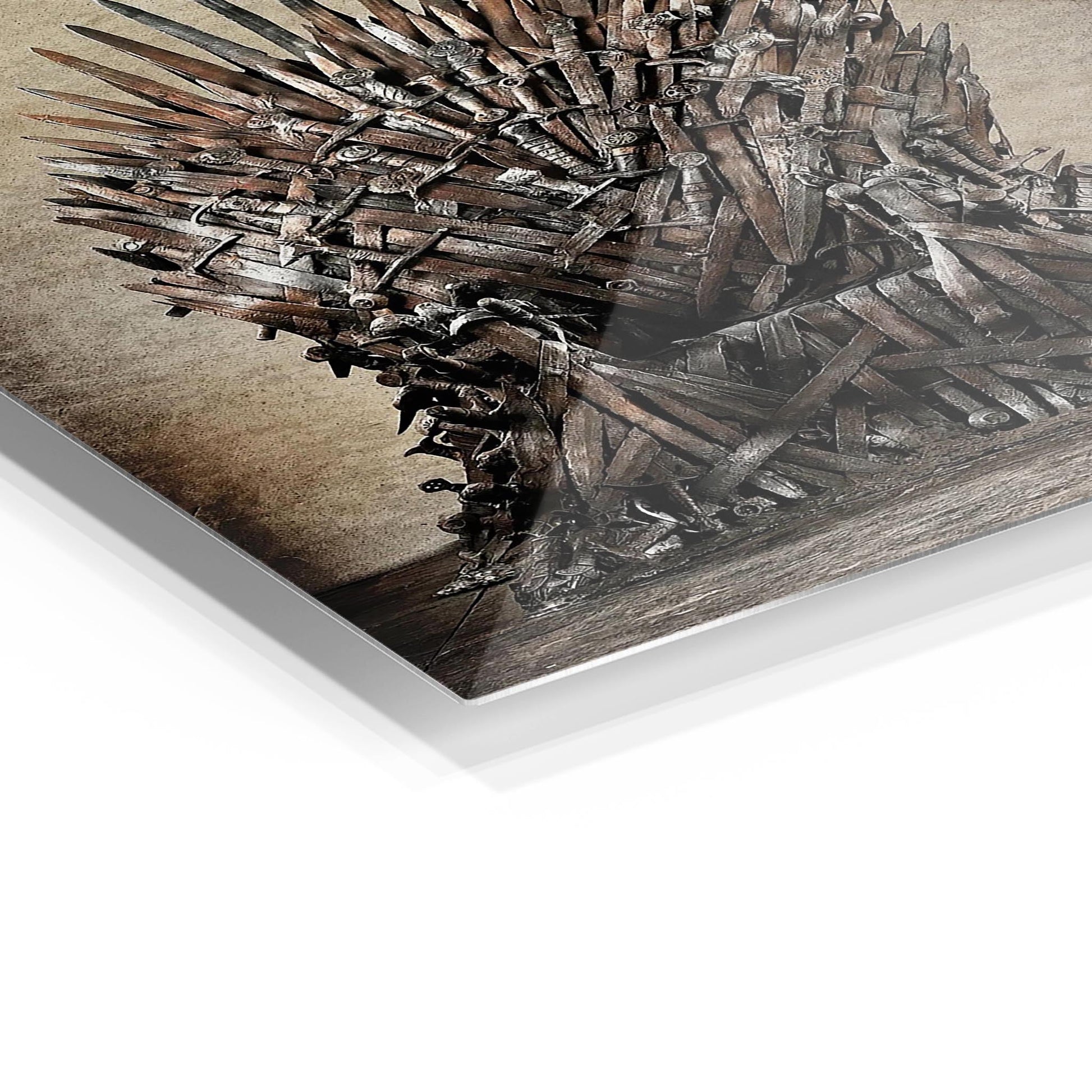 Game of Thrones Iron Throne metal poster