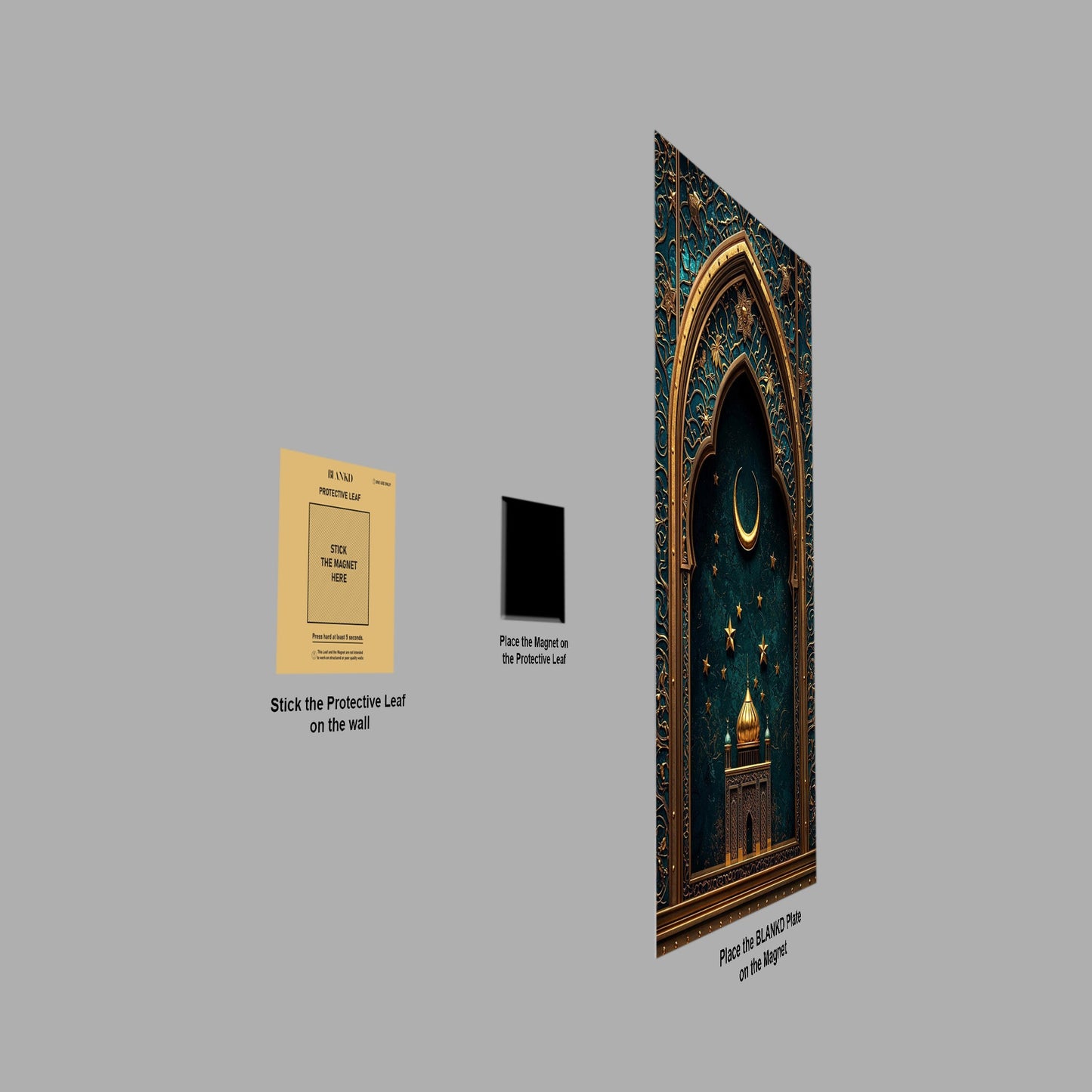 Islamic Architecture metal wall art