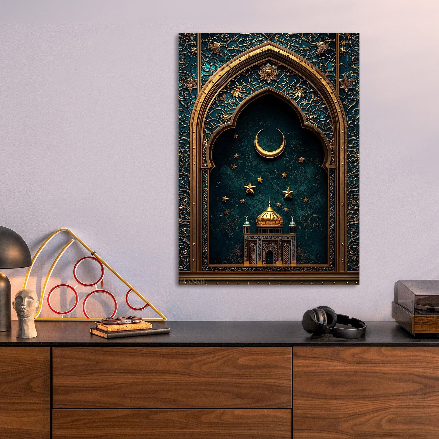 Islamic Architecture metal wall art