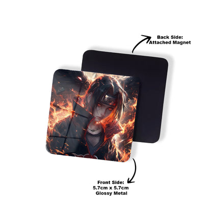 MINI METAL MAGNET NARUTO PACK