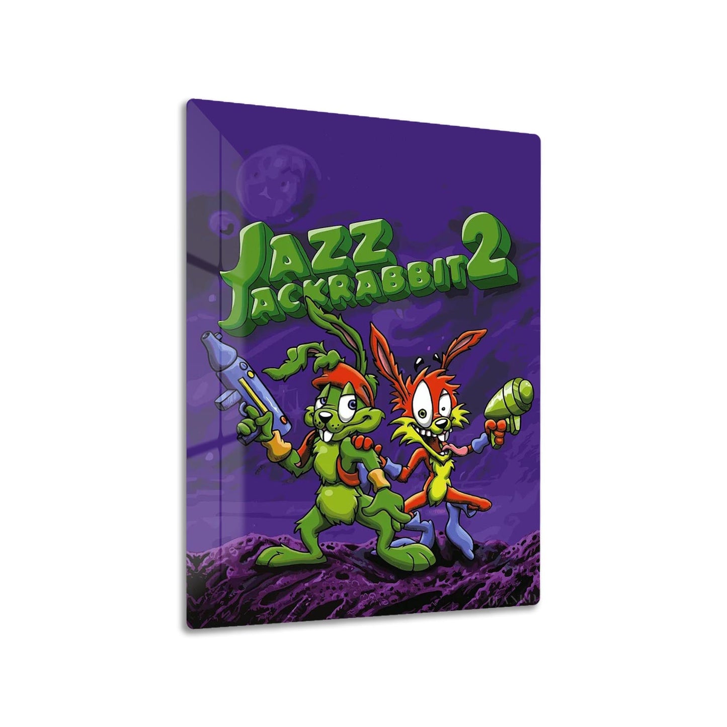 Jazz Jackrabbit 2 metal poster