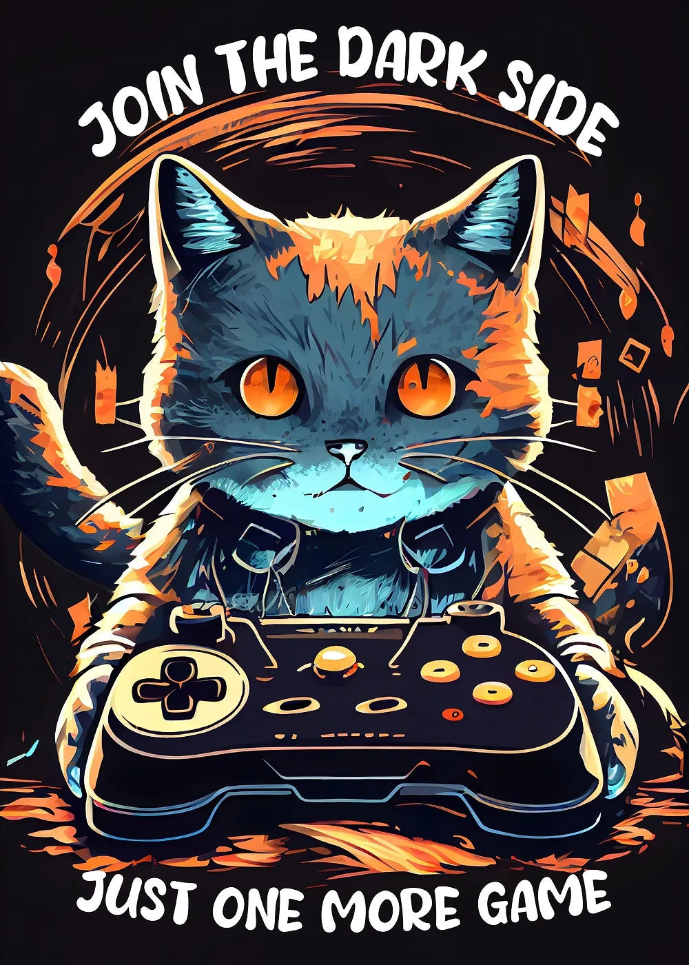 Just One More Game metal poster artwork