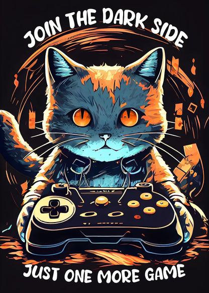 Just One More Game metal poster artwork
