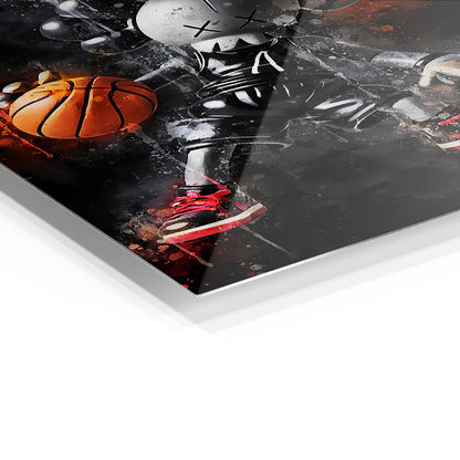 KAWS Basketball