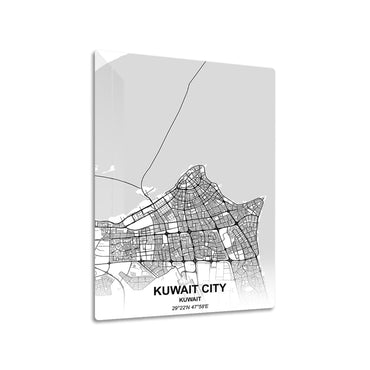 Kuwait City Map