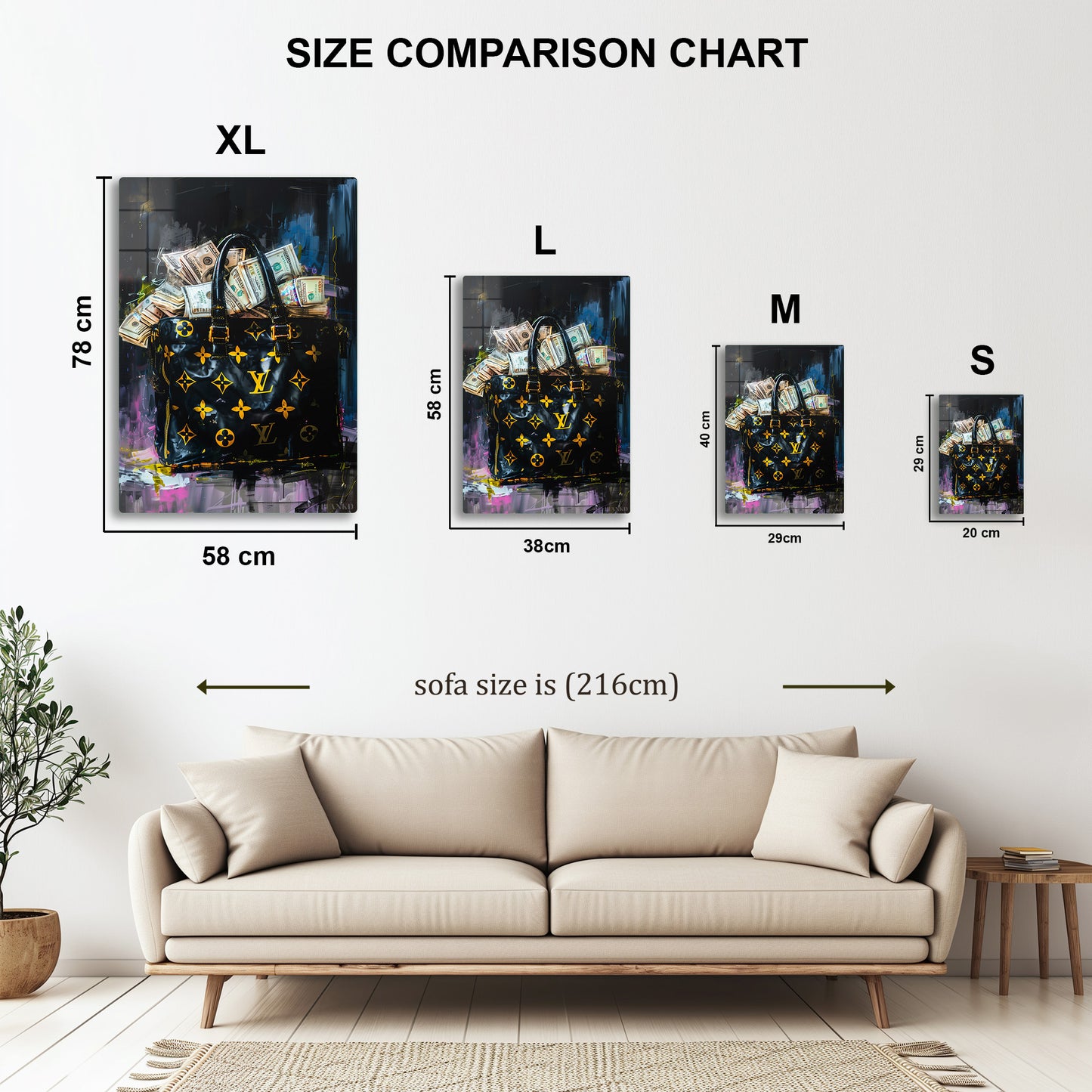LV Money Bag