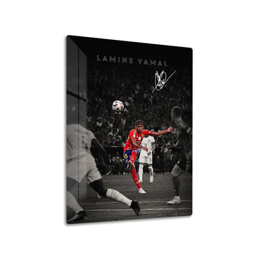 Lamine Yamal metal poster