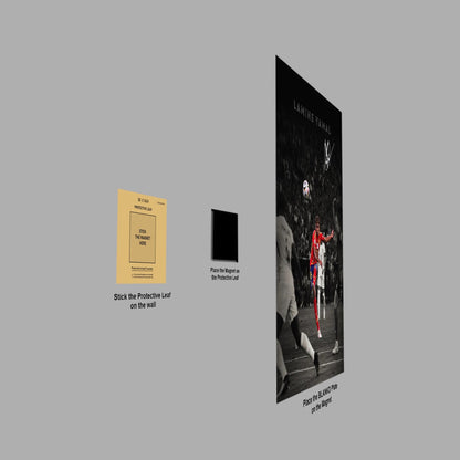 Lamine Yamal metal poster