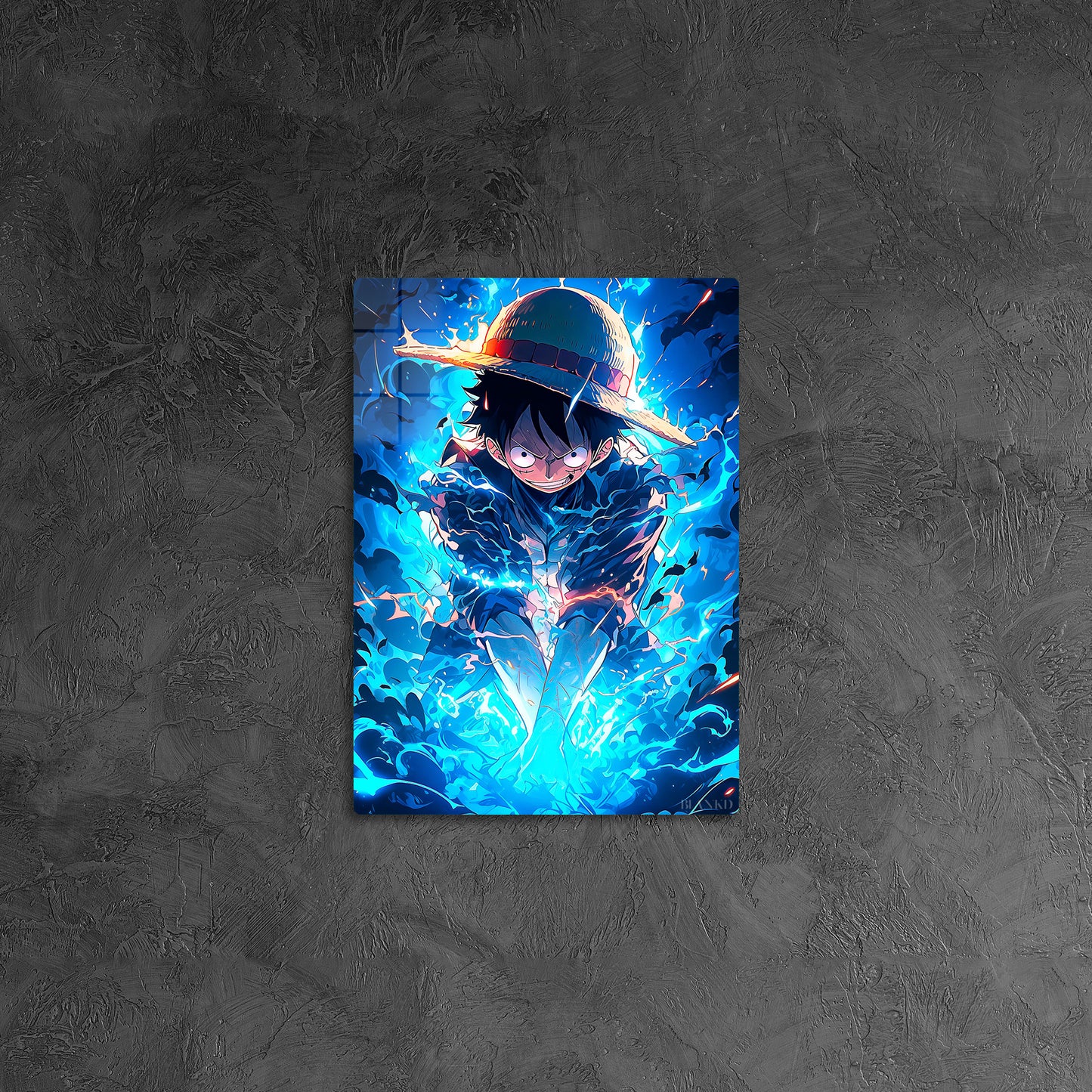 Luffy Blue Flame