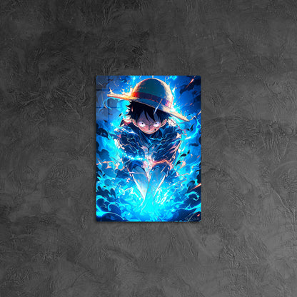 Luffy Blue Flame