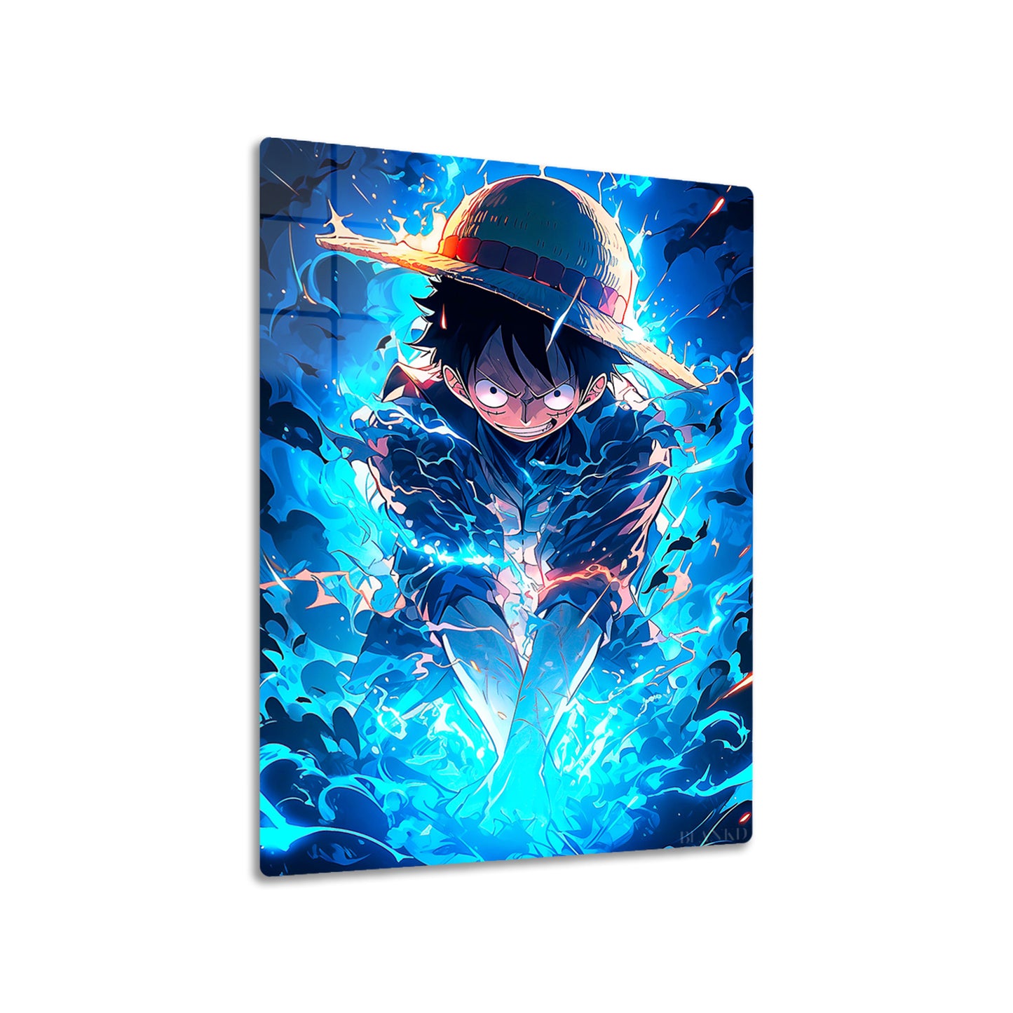 Luffy Blue Flame