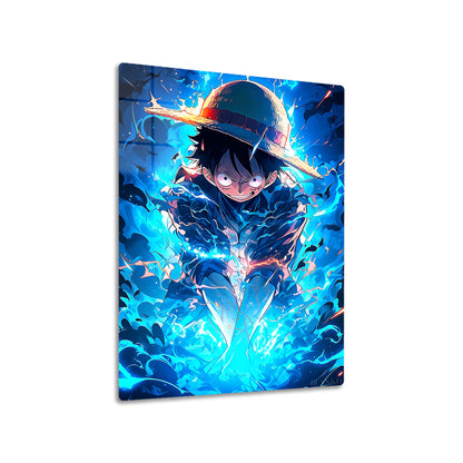 Luffy Blue Flame