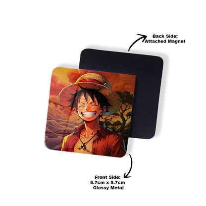 MINI METAL MAGNET LUFFY PACK