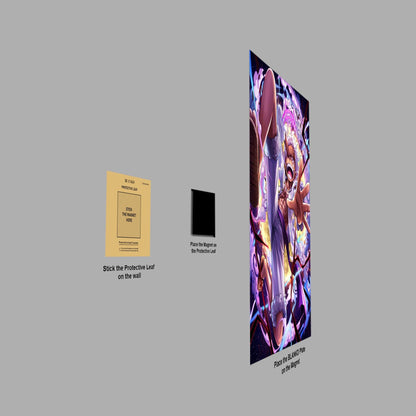 Monkey D. Luffy metal poster