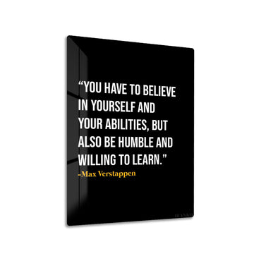 Max Verstappen Quote