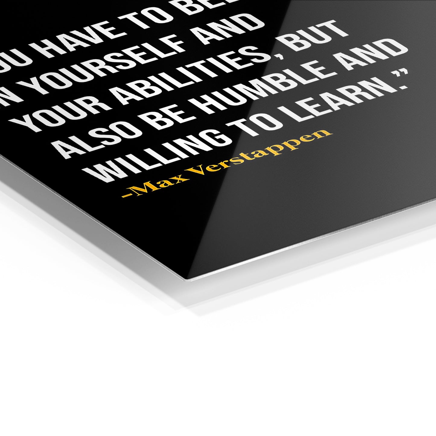 Max Verstappen Quote