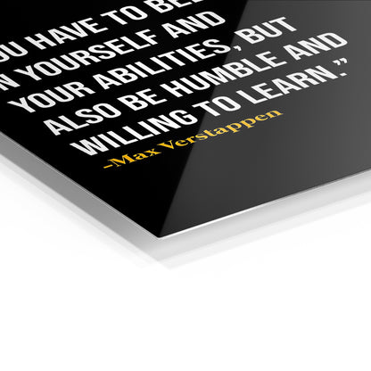 Max Verstappen Quote