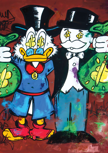 Alec Monopoly metal poster artwork