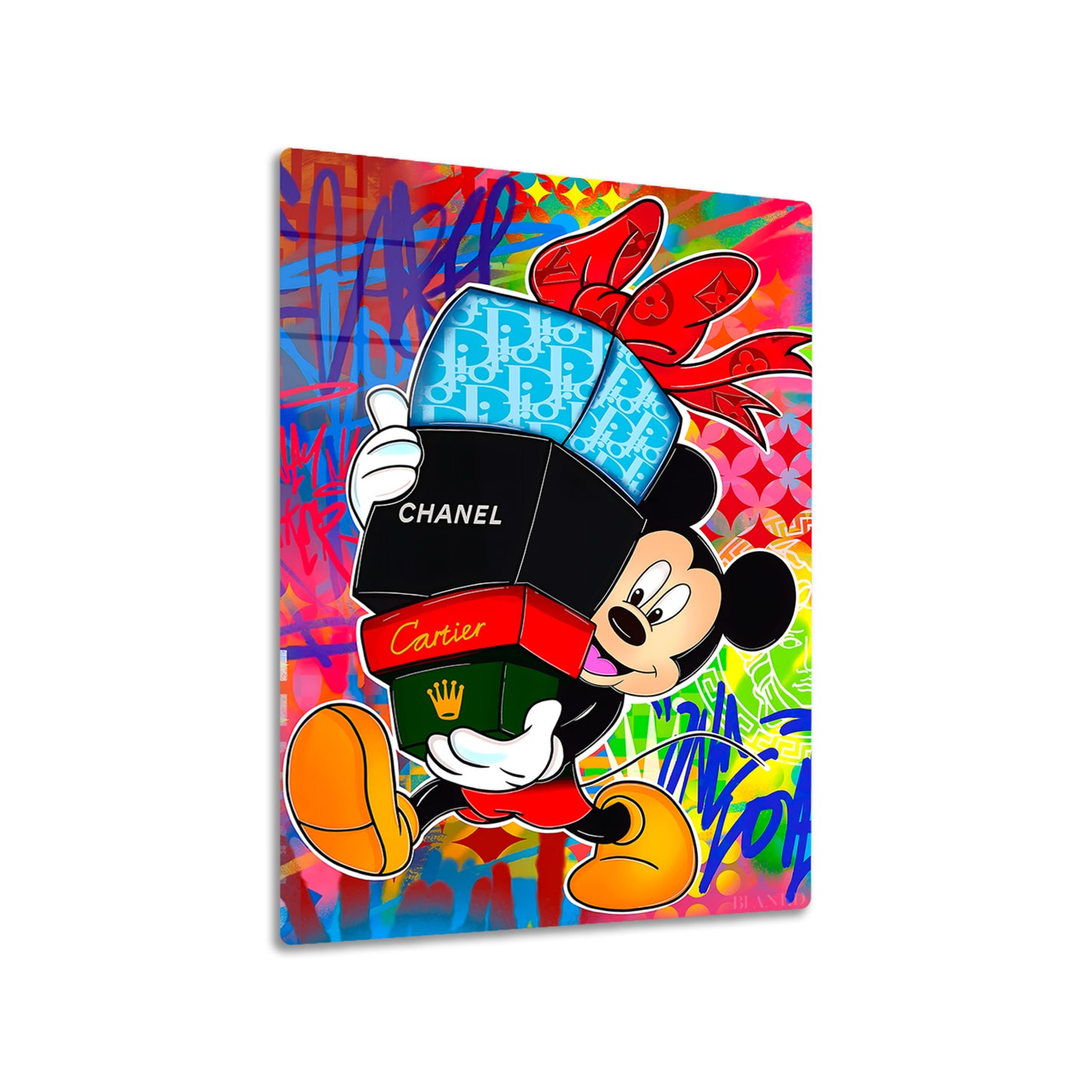 Mickey Graffiti in the World of Brands