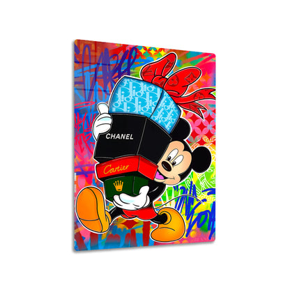 Mickey Graffiti in the World of Brands